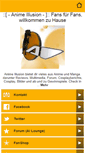 Mobile Screenshot of anime-illusion.de